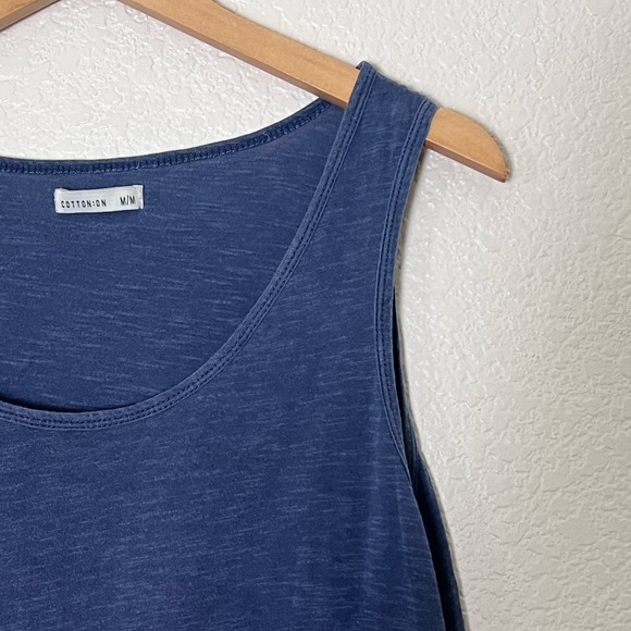 Cotton On | Blue scoop neck knot hem relaxed fit tank size medium - Picture 4 of 10